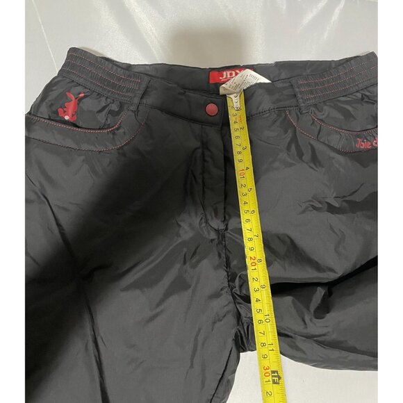 JDX Multisports Black Snowboard Snow Pants With Red Stitching & Bunny Logo - Picture 12 of 16